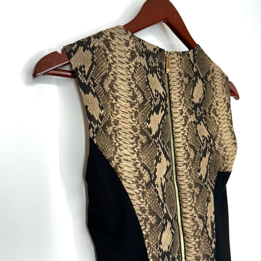 Vince Camuto Python Print Sleeveless Twist Front … - image 8